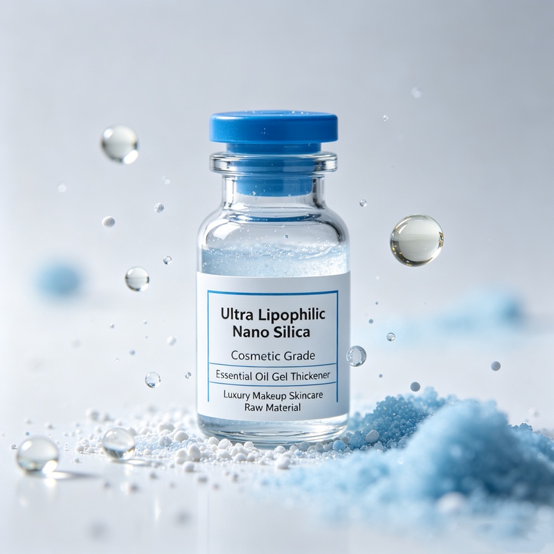 Ultra Luxury Skincare - トップ99.8%超親油性ナノシリカ化粧品グレードエッセンシャルオイルゲル増粘剤、高級メイクアップスキンケア原料