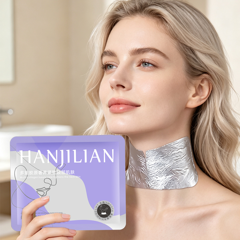 Luxury Skincare Moisturizer - 柔らかく贅沢なシワ防止ネックマスク、保湿と水分ロック効果があり、肌に優しく、毎日のネックケアに。