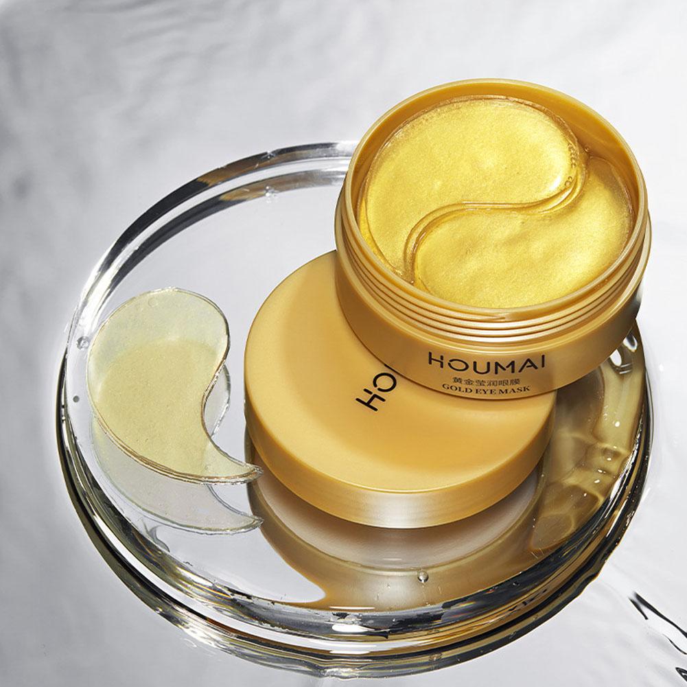 24K ゴールドアイマスク 80 グラム保湿と保湿アイケアシ - Luxury Gold Skincare のレビューと価格