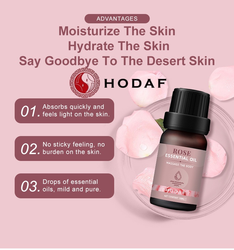 HODAF ローズエッセンシャルオイル—ボディマッサージオイ - Luxury Skincare Store のレビューと価格