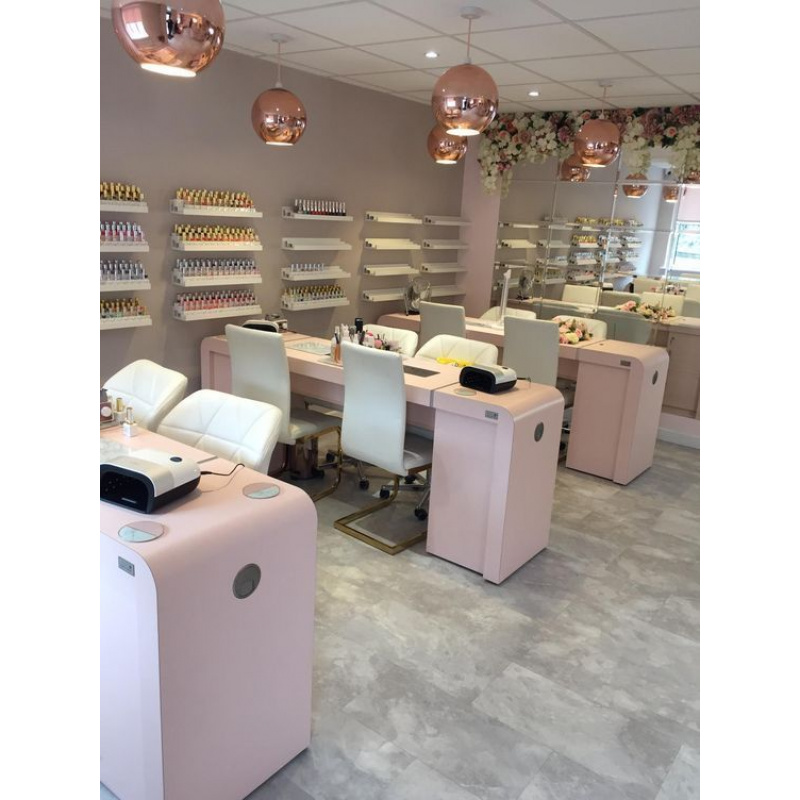 カスタムメイドの高級スパサロン展示什器、インテリアデザイン、 - Luxury Skincare Store のレビューと価格
