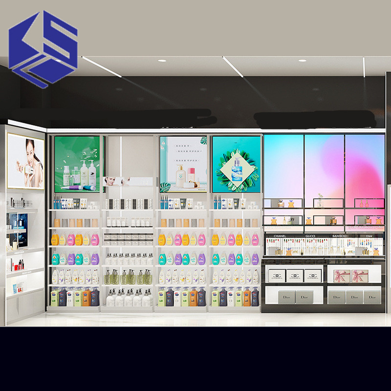 カスタム・ラグジュアリースタイル化粧品店 - ディスプレイキ - Luxury Skincare Store のレビューと価格