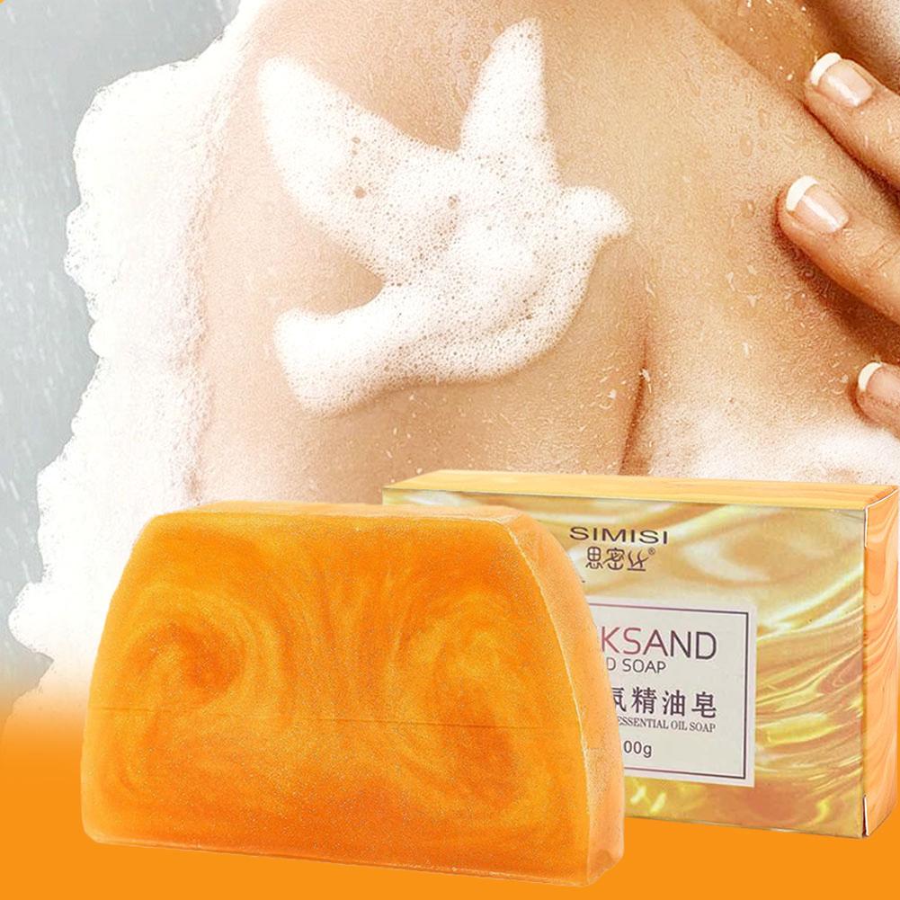 手作りゴールドソープ台形ラバーペプチド配合エッセンシャルオイ - Luxury Skincare & Spa Photos のレビューと価格