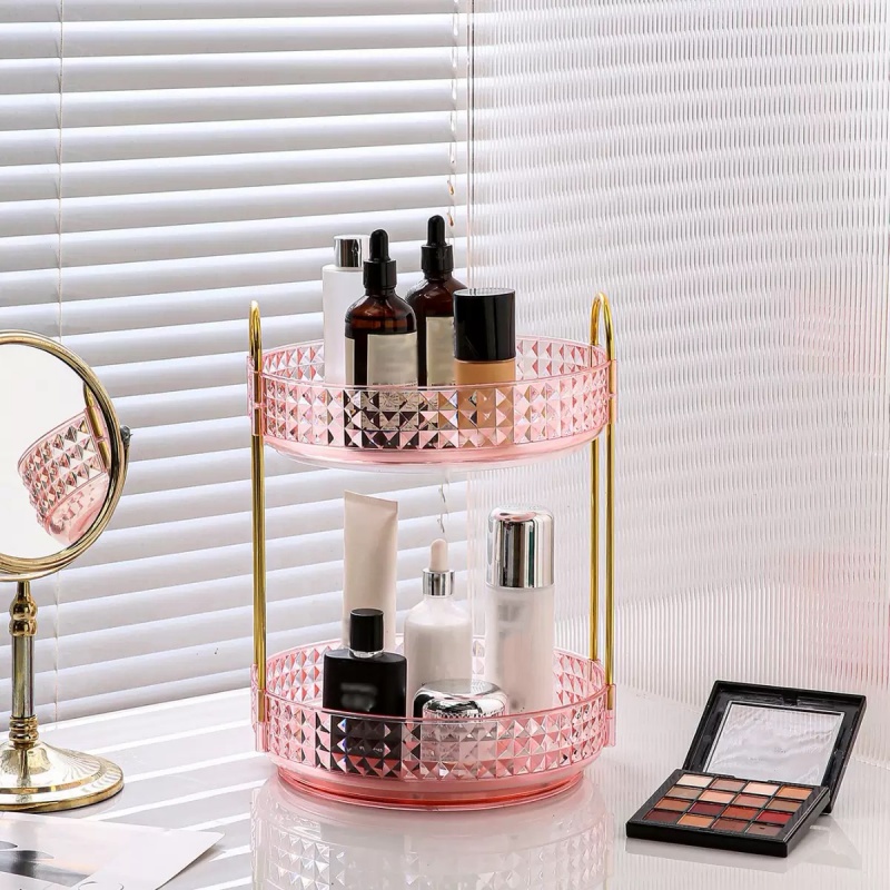 1個入り/高級化粧品収納ボックス デスクトップ回転式化粧台オ - Luxury Skincare & Spa Photos のレビューと価格