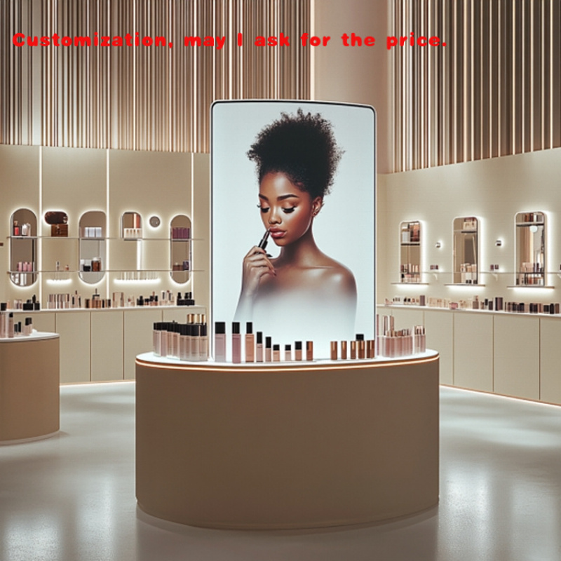 カスタム高級モダンなカスタマイズスキンケア化粧品ディスプレイ - Luxury Skincare Store のレビューと価格