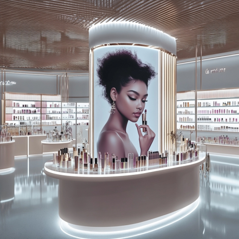 カスタム高級モダンなカスタマイズスキンケア化粧品ディスプレイ - Luxury Skincare Store のレビューと価格